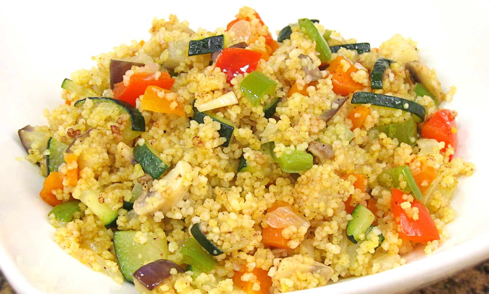Cous Cous con verduras  Electrodomésticos Brandt