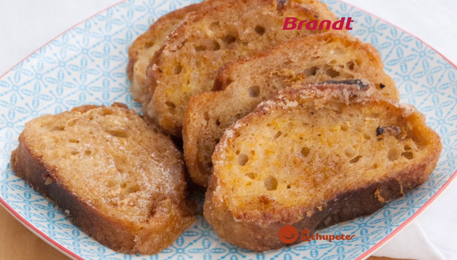 Receta Exprés Brandt: Torrijas
