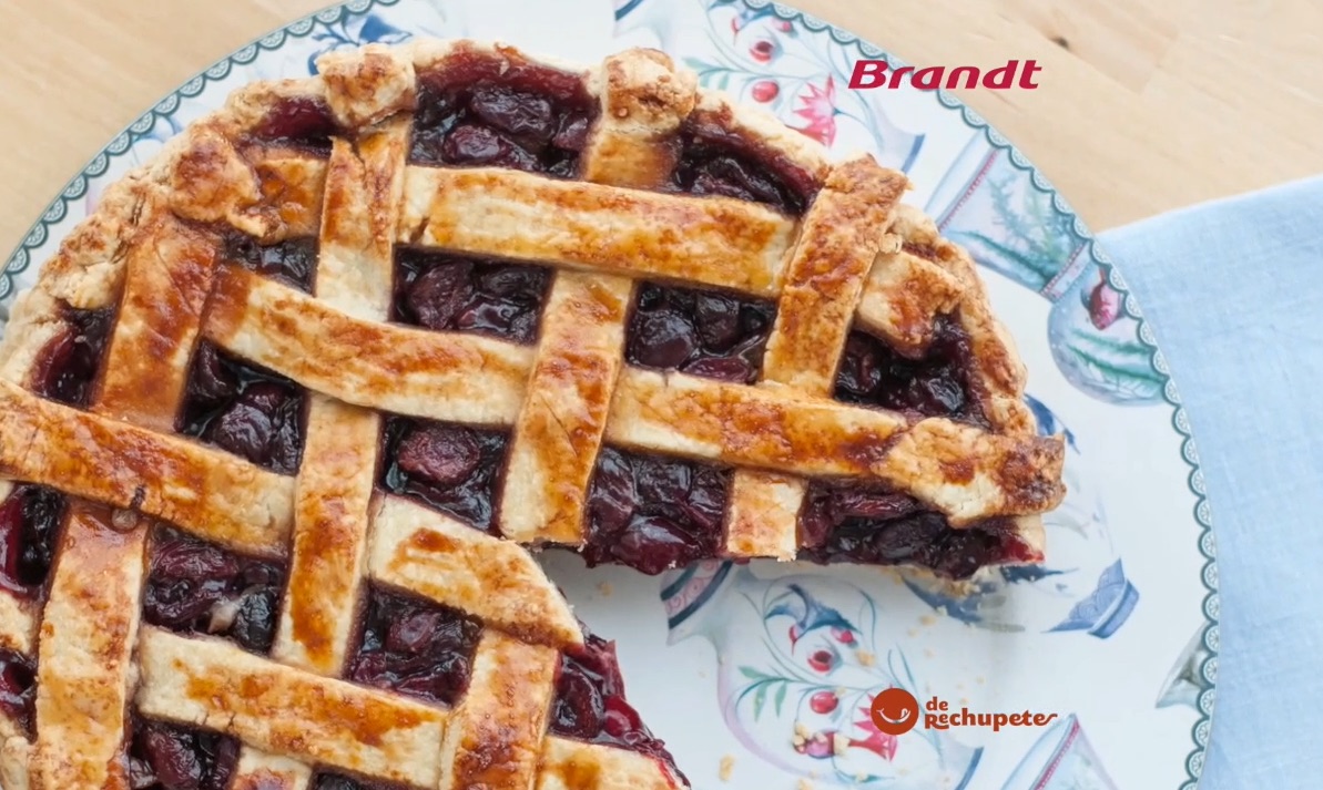 Receta Exprés Brandt: Tarta de cerezas
