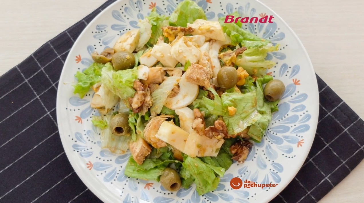 Receta Exprés Brandt: ensalada de pollo