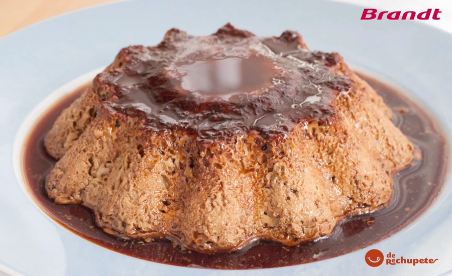 Receta Exprés Brandt: Flan de café
