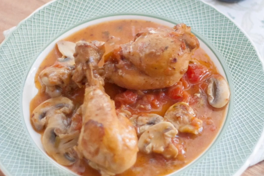 Receta Exprés Brandt: Pollo a la Marengo