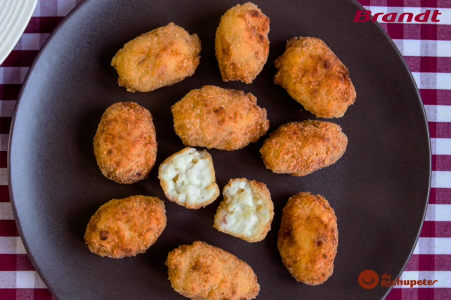 Receta Exprés Brandt. Croquetas sin gluten ni lactosa