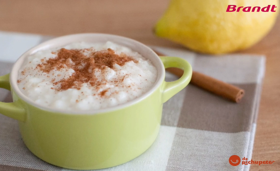 Receta Exprés Brandt: Arroz con leche