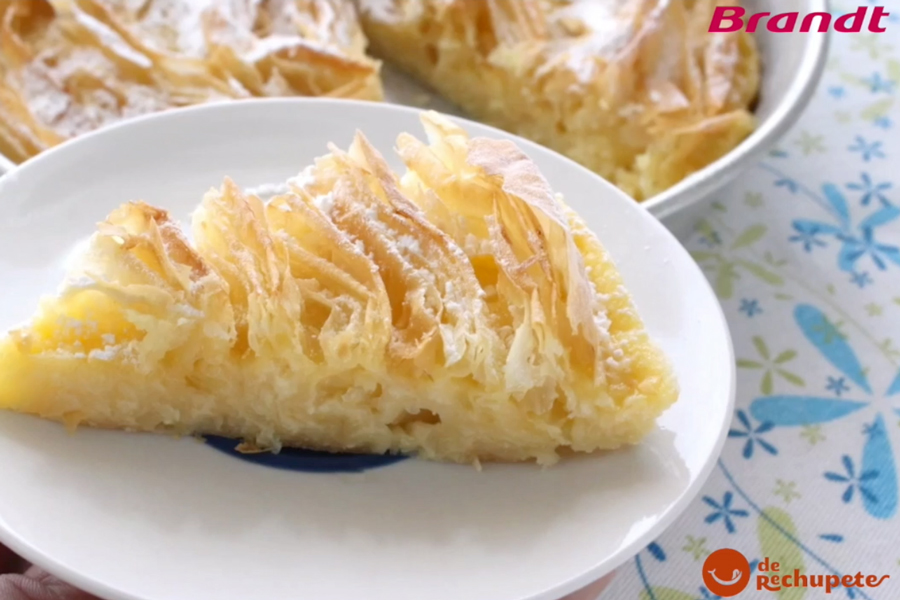 Receta Exprés Brandt: Tarta flor