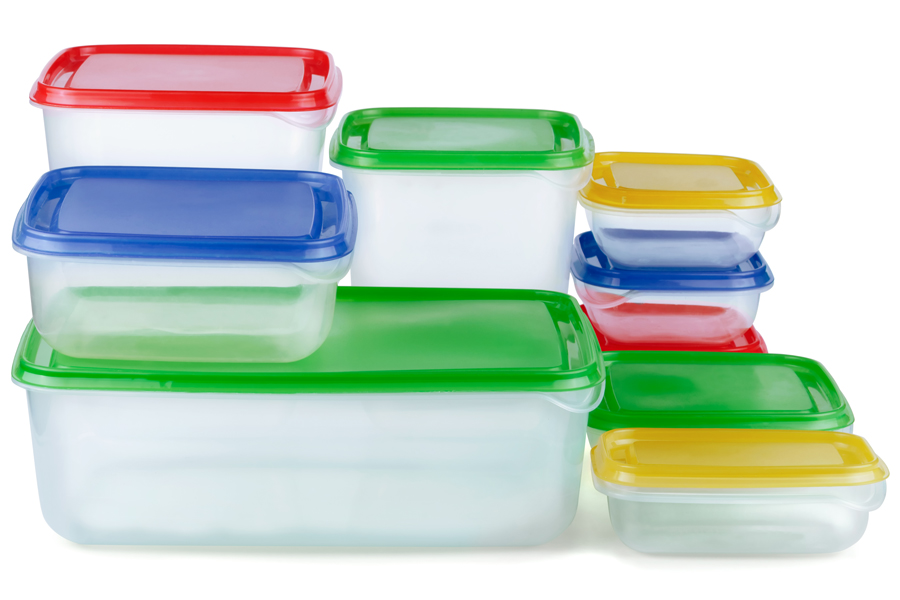 Tuppers de plástico